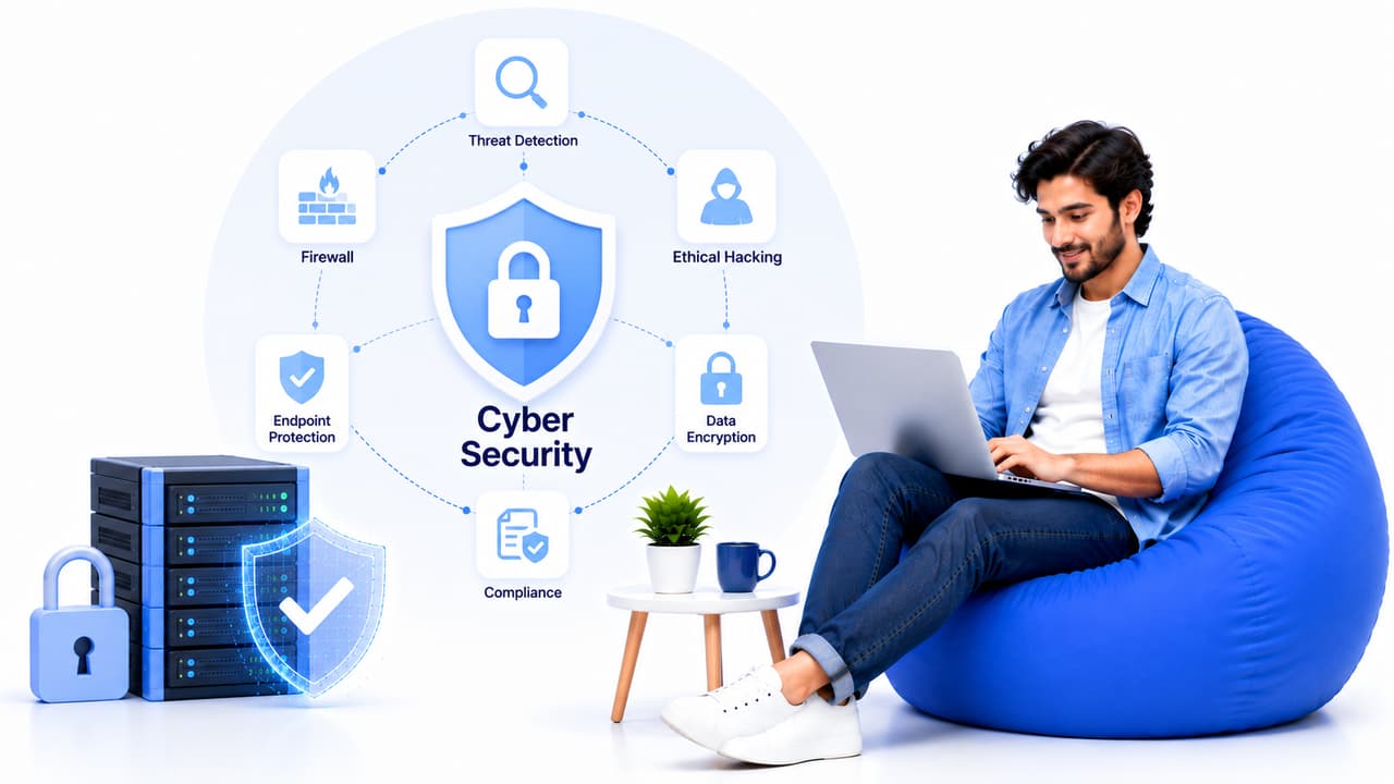 Cybersecurity services — penetration testing, security audits and threat protection