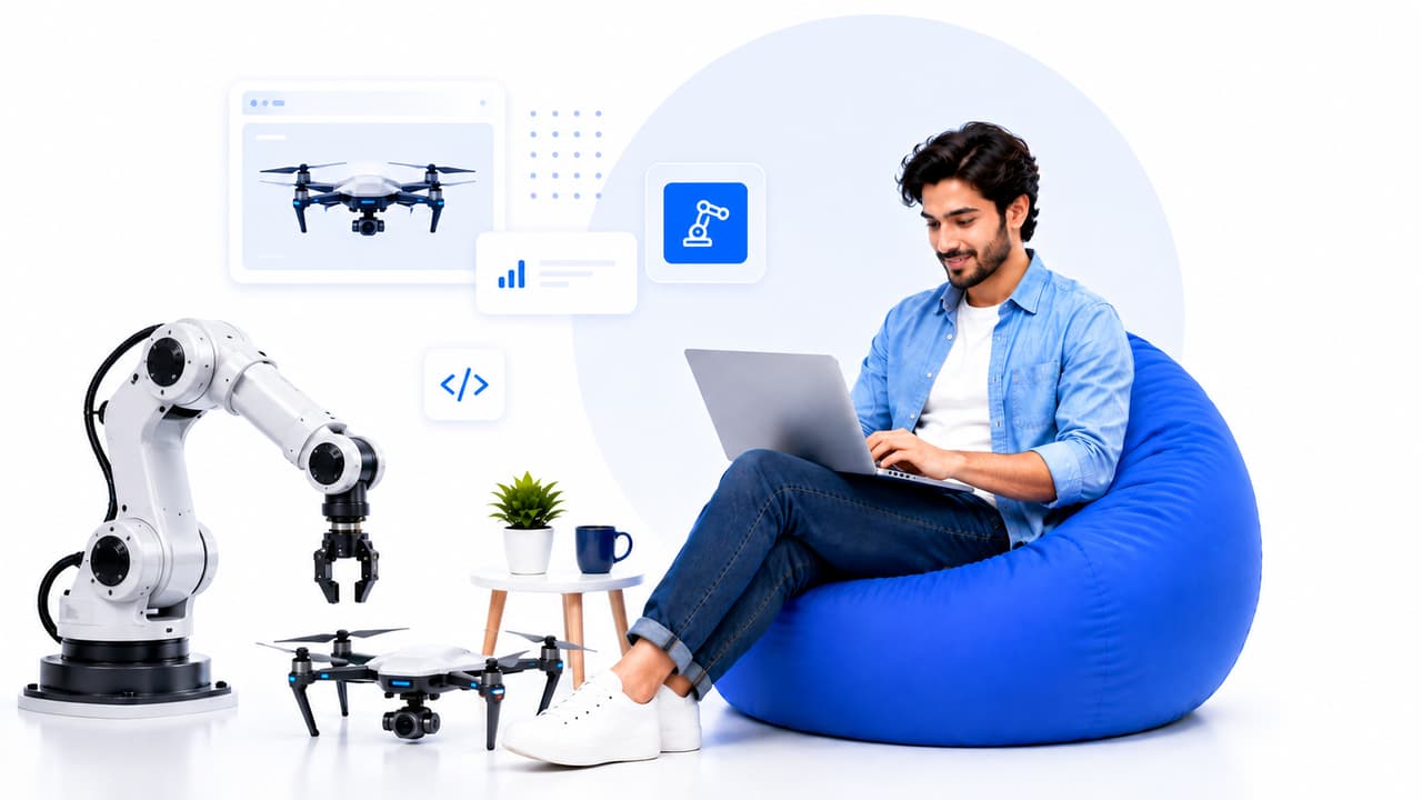 Robotics and drone software development